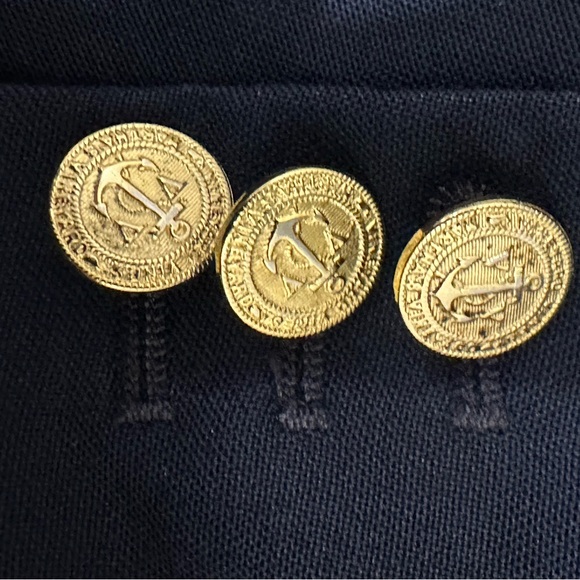 Vineyard Vines Wool Navy Blazer with Gold Buttons - Picture 9 of 9